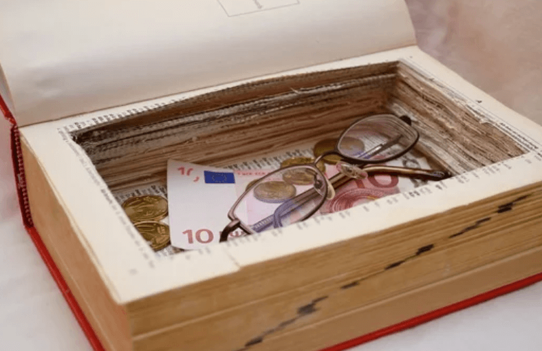 Hollowed out book | Creative way to carry Condoms | Condom Depot Learning Center