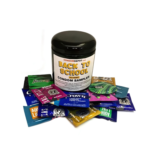 College Condoms Back to School Condom Sampler | Condom Depot