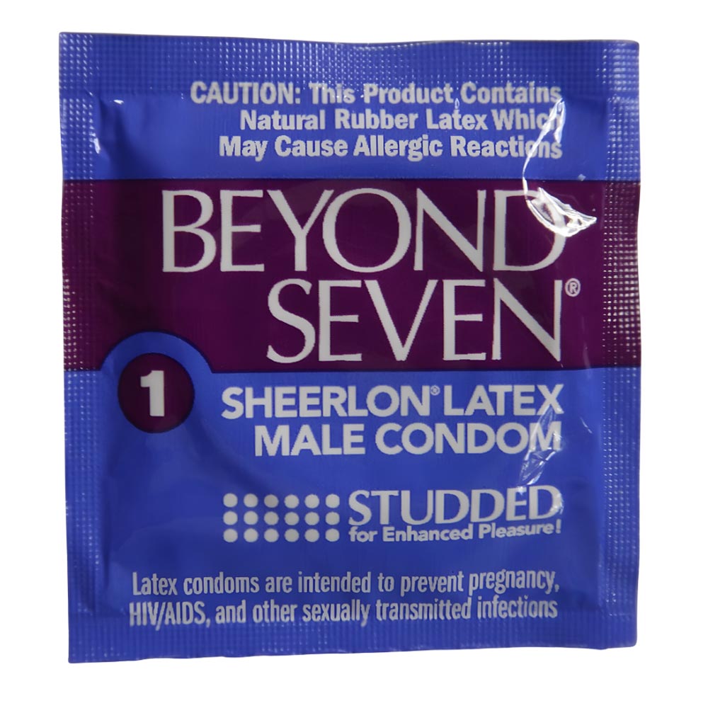 Buy Beyond Seven Studded Condoms | Condom Depot