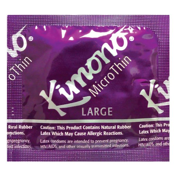Kimono MicroThin Large Condoms | Condom Depot