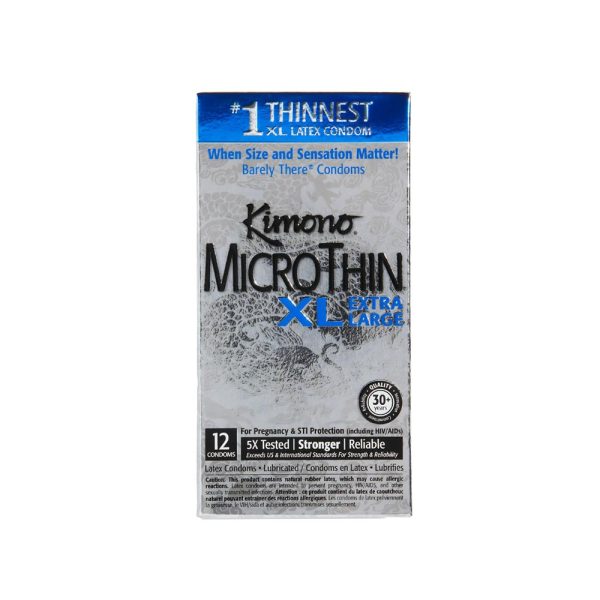 Kimono MicroThin XL Condoms | Condom Depot