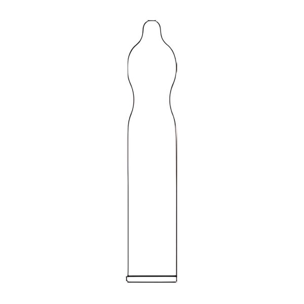 LA Confidential Dark Desire Contoured Condoms - Image 2