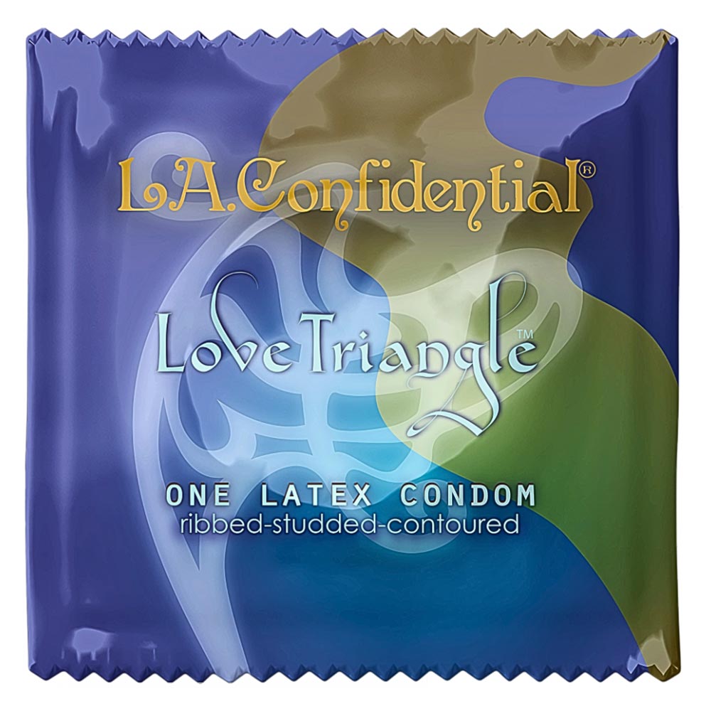 Buy LA Confidential Love Triangle Condoms | Condom Depot