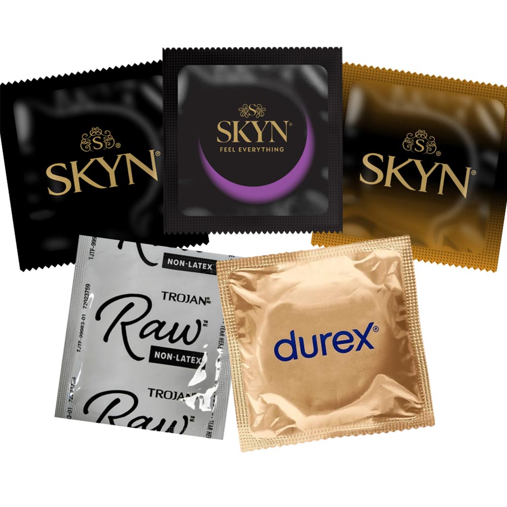 Non Latex Condom Sampler Pack | Condom Depot