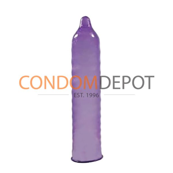 Trustex Grape Flavored Condoms Shape | Condom Depot
