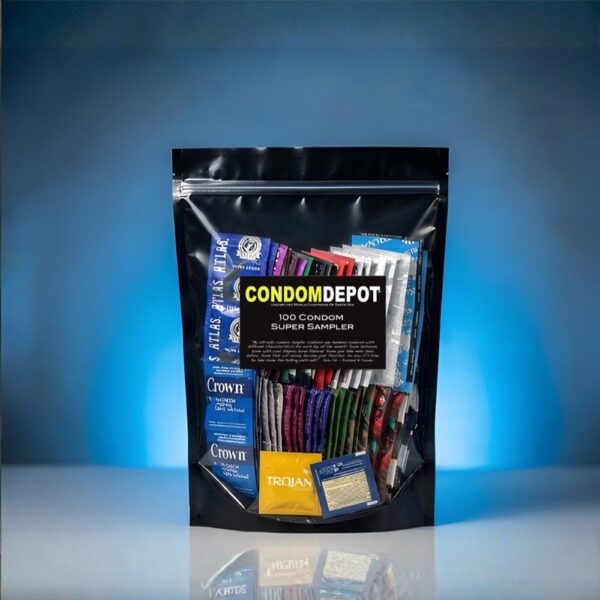 Ultimate 100 Condom Super Sampler | Condom Depot | Buy condoms Online