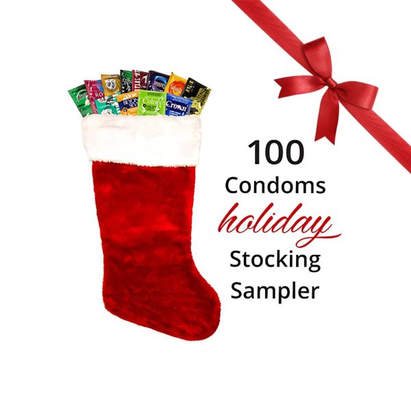 100 Condoms Holiday Stocking Sampler | Condom Depot