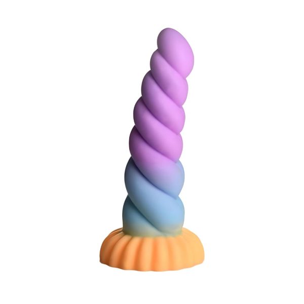 Creature Cocks Unicorn Kiss GLow in the Dark Tongue Dildo | Condom Depot