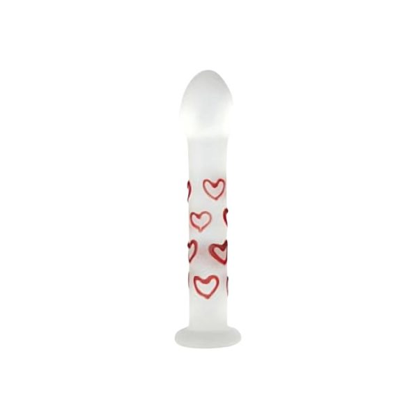 Glas Gem Frost Glass Dildo | Condom Depot