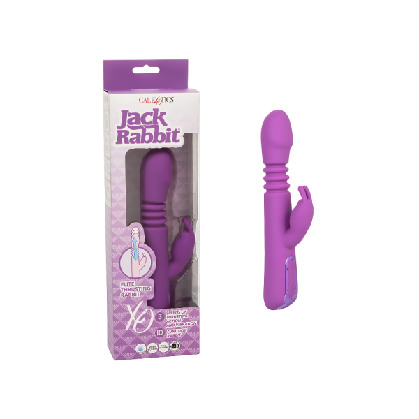 Jack Rabbit Elite Thrusting Rabbit Vibrator | Condom Depot