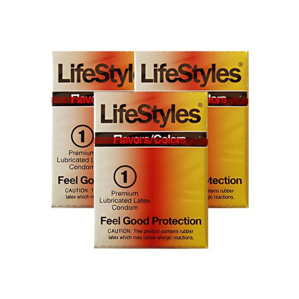 Lifestyles Colors Flavors Condoms for Vending Machine | Condom Depot
