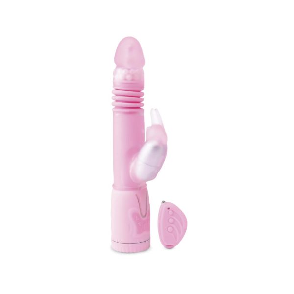 Remote Control Thrusting Rabbit Pearl Vibrator for Women | Condom Depot