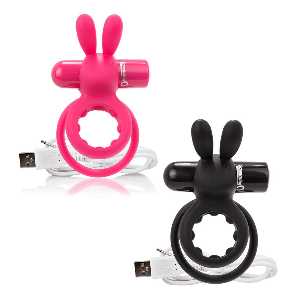 Screaming O Chared O Hare Vibrating Rabbit Ring Buy Screaming O Charged OHare Rabbit Ring | Condom Depot