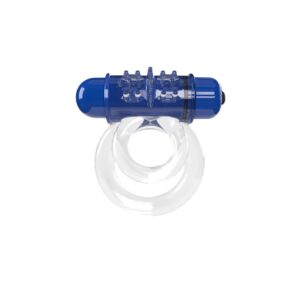 Screaming O Double O 4B Vibrating Ring Blue | Condom Depot