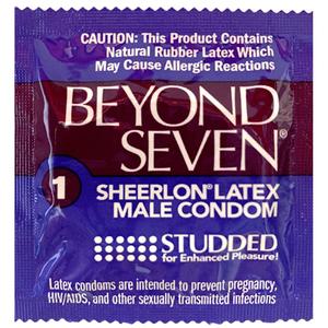 Beyond Seven Studded Condoms