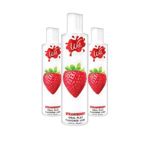 WET STrawberry Oral Play Flavored Lube | Condom Depot