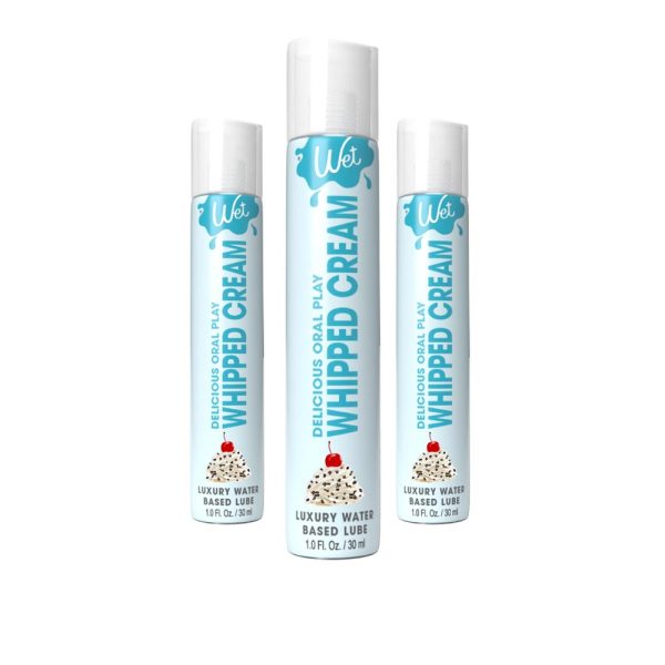WET Whipped Cream Oral Play Flavored Lubricant | Condom Depot
