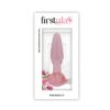 First Glass Rose Butt Plug Medium | Condom Depot