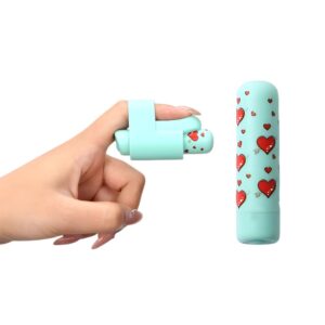 Jilly Jaguar Bullet Vibe + Finger Sleeve | Condom Depot