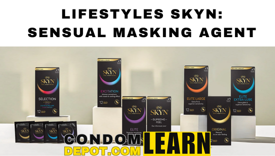 Lifestyles SKYN Sensual Masking Agent | Condom Depot Learning Center
