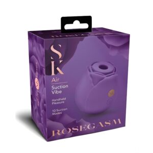 Alternative view of Secret Kisses Rosegasm Air Clitoral Stimulator
