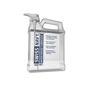 Swiss Navy Water Based Lubricant 1 Gallon Jug | Condom Depot